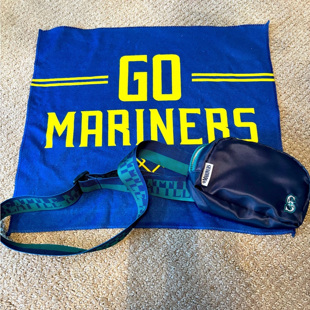 Seattle Mariners Blue and Green Fanny Pack ⚾️ NWOT